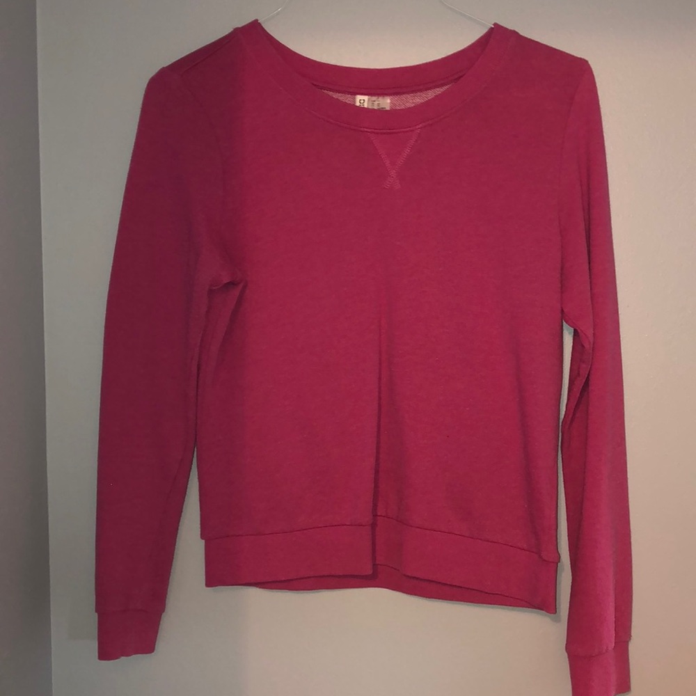 Pink Crew Neck